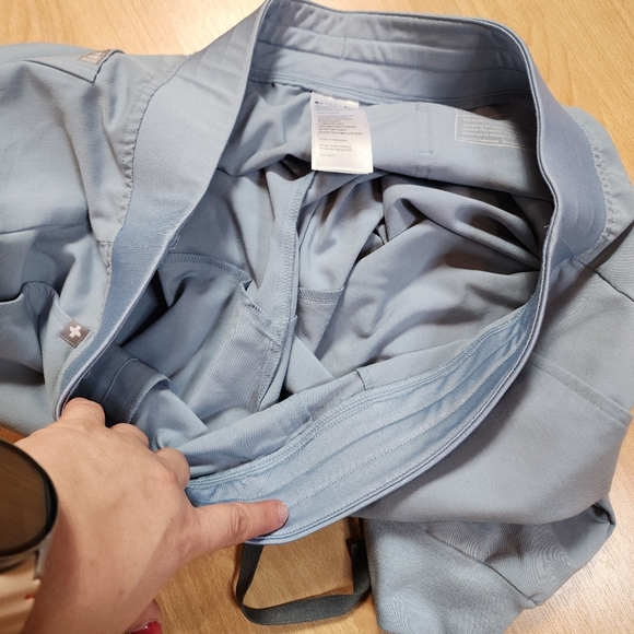 Figs Dusty Blue Zamora Jogger Scrub Pants Womens Size XL PO# 3127 - Picture 10 of 16